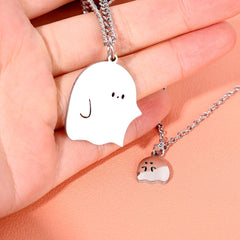 Cute Ghost Little Monster Necklace