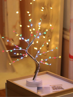 Christmas Greeting Tree Lights