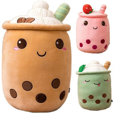 Cute Boba Milk Tea Plushie Toy