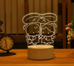 3D Led Night Light Model Toys